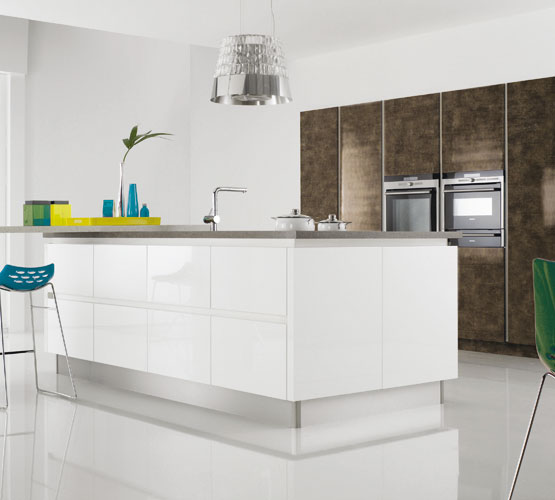 Cucina Colore Lastra Kitchens